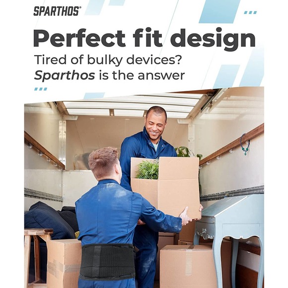 Sparthos Back Support Back Brace Belt - Picture 12 of 12